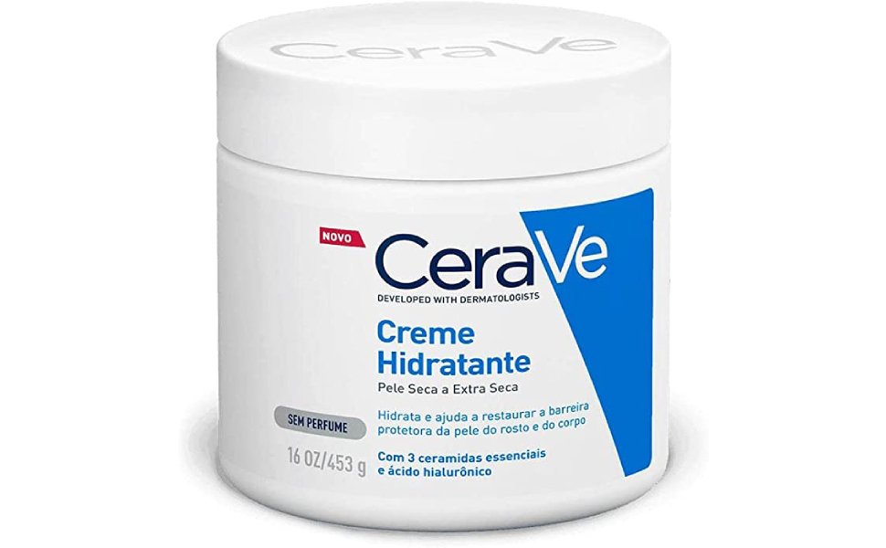 CeraVe Moisturizing Cream | 48H Body and Face Moisturizer for Dry to Very Dry Skin with Hyaluronic