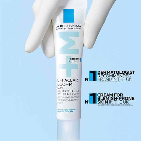 La Roche-Posay Effaclar Duo+M Anti-Blemish Corrective Gel Moisturiser For Oily, Blemish-Prone Skin 40ml - Image 7