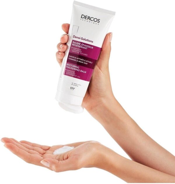Vichy Dercos Densi Solution Restoring Thickening Hair Balm 200 ml - Image 3