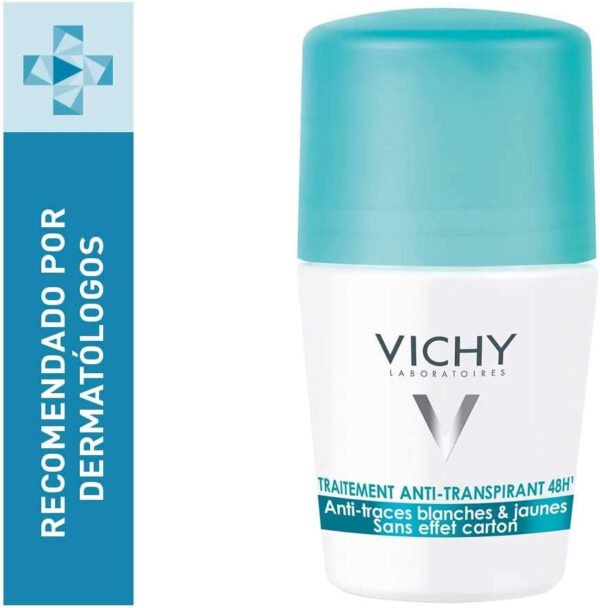 VICHY DEO traitement anti-transpirant 48h roll-on 50 ml - Image 2