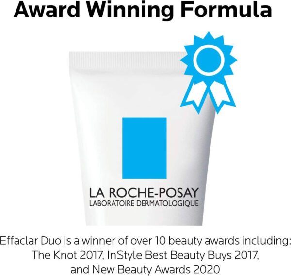La Roche-Posay Effaclar Duo Dual Action Acne Spot Treatment Cream with Benzoyl Peroxide Acne Treatment, Blemish Cream for Acne - Image 9