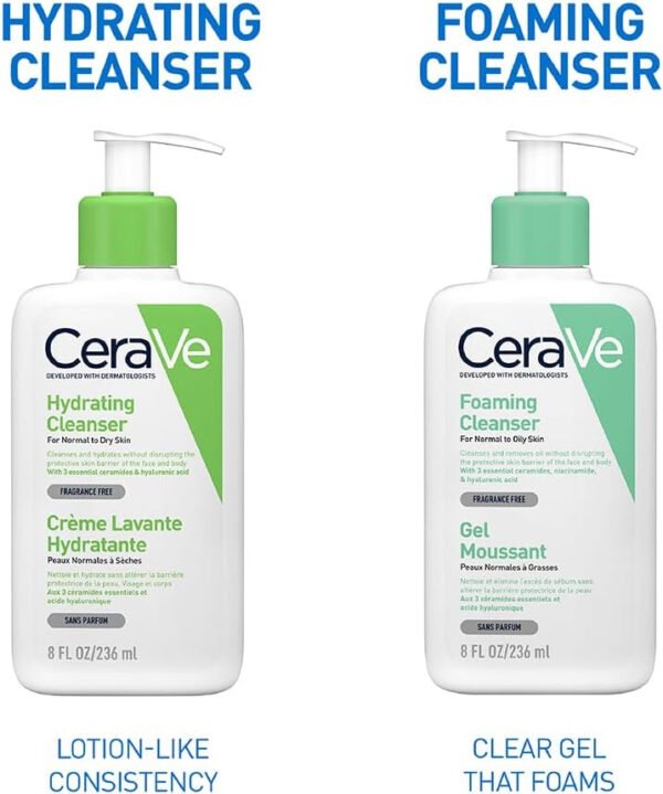 CeraVe Hydrating Cleanser | Face and Body Wash for Normal to Dry skin with Hyaluronic Acid and Ceramides | Fragrance Free - Image 10