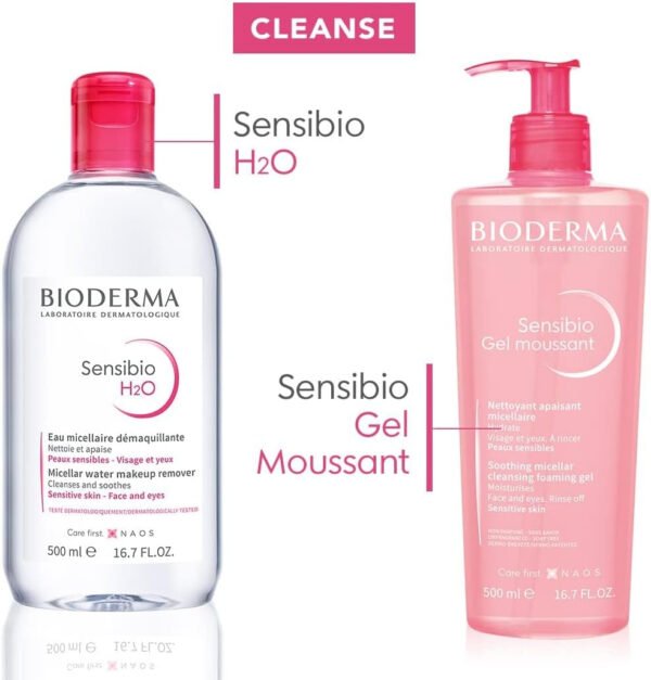 BioDerma Sensibio Soothing Micellar Cleansing Foaming Gel For Sensitive Skin, 100 ml - Image 10