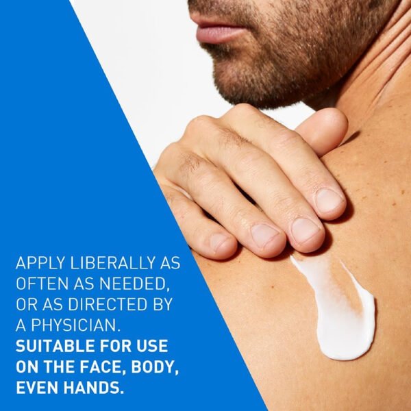CeraVe Moisturising Cream for Dry to Very Dry Skin 177 ml with Hyaluronic Acid & 3 Essential Ceramides - Image 7