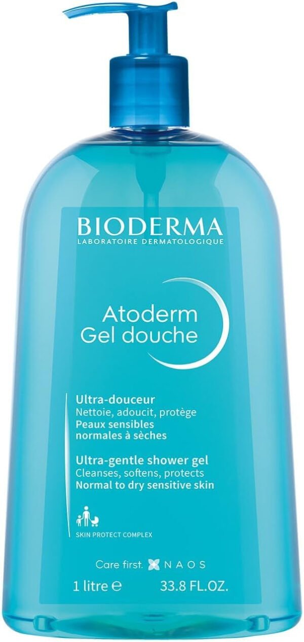 Bioderma Atoderm Shower Gel, Ultra-Gentle & Soap-Free, 1L - Image 20