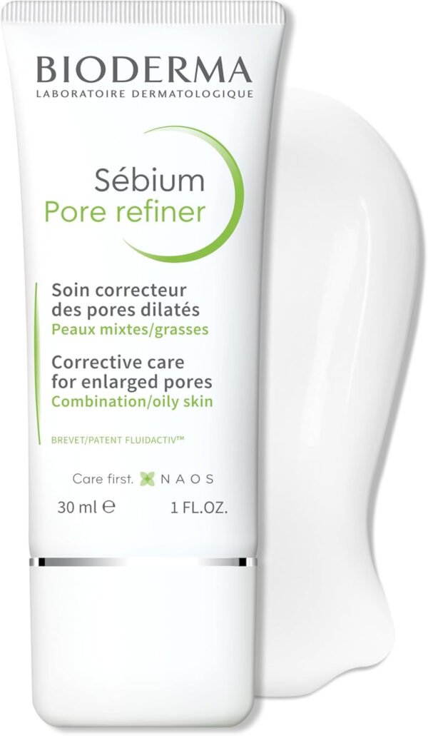 Bioderma Sebium Pore Refiner Corrective Care Cream For Combination To Oily Skin 30ml White 0.16 Ounce (Pack Of 1) - Image 2