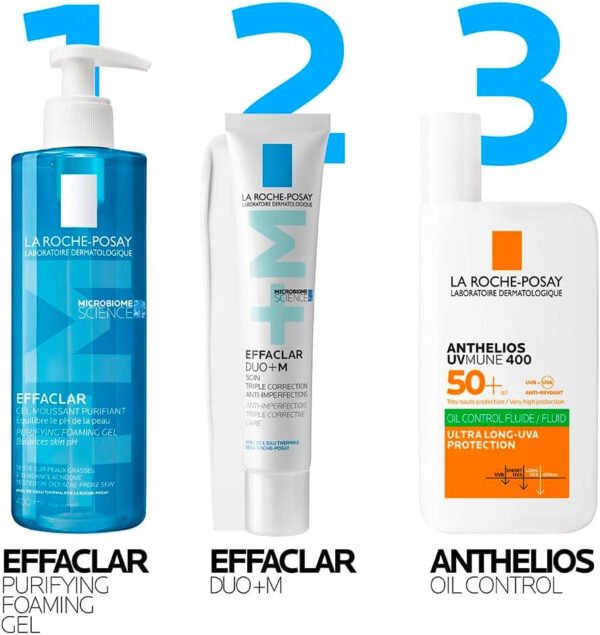 La Roche-Posay Effaclar Duo+M Anti-Blemish Corrective Gel Moisturiser For Oily, Blemish-Prone Skin 40ml - Image 6