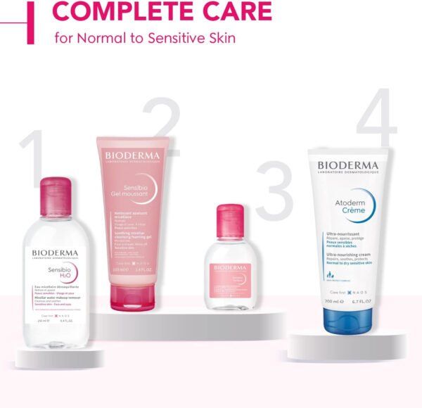 BioDerma Sensibio Soothing Micellar Cleansing Foaming Gel For Sensitive Skin, 100 ml - Image 24