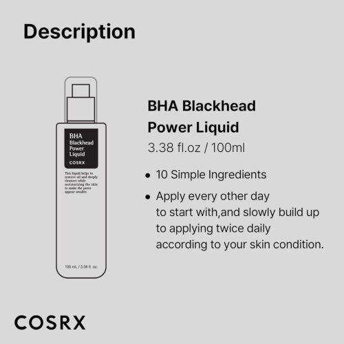 COSRX AHA 7 Whitehead Power Liquid, 3.38 fl.oz / 100ml, Whitehead Remover, Glycolic Acid 7%, AHA Exfoliant, Pore Minimizer, - Image 7