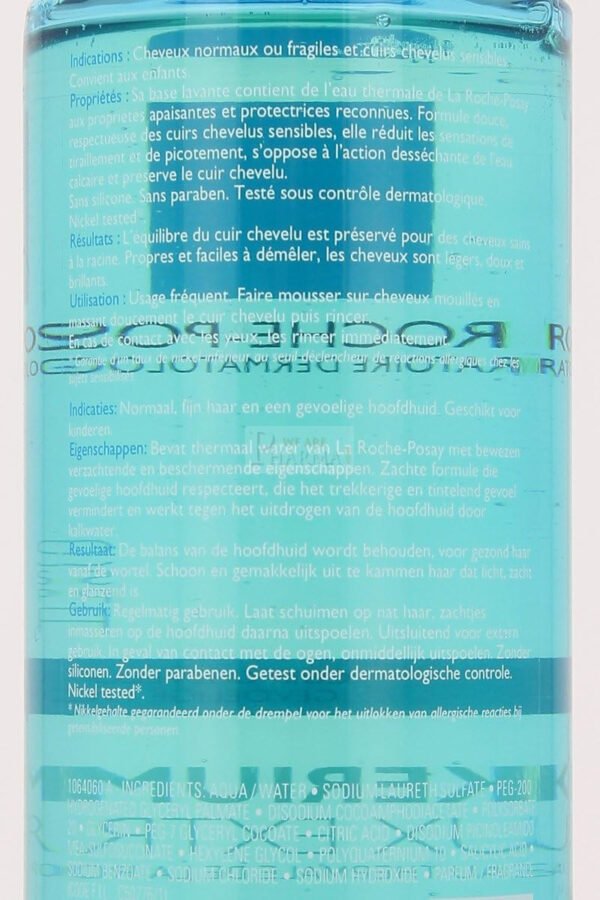 La Roche-Possay Kerium Physiological Soft Gel Shampoo, 400 ml - Image 3