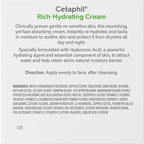 Cetaphil Rich Hydrating Night Cream, 1.7 Oz - Image 11