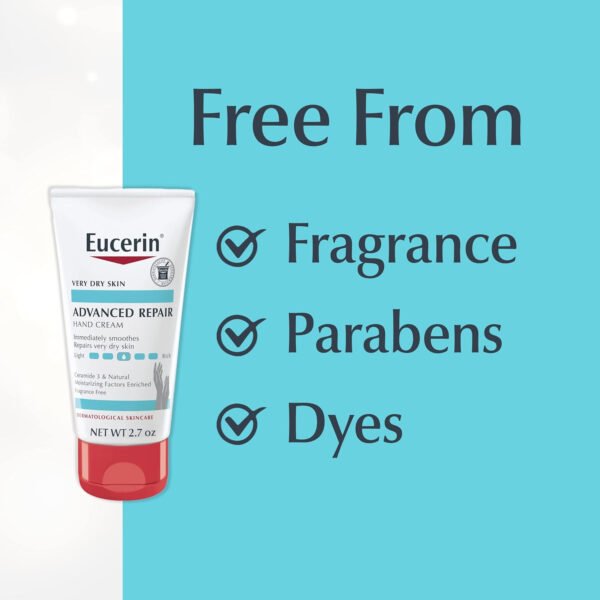Eucerin Advanced Repair Hand Creme, 2.7 Ounce, 78 gm - Image 7