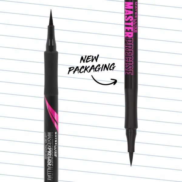 Maybelline EyeStudio Master Precise Liquid Eyeliner Ink Pen, Black [110], 1 ea (Pack of 2) - Image 14