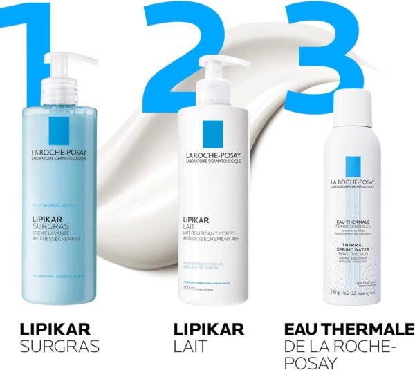 La Roche Posay Lipikar Balm Body Milk, 400 ml - Image 6