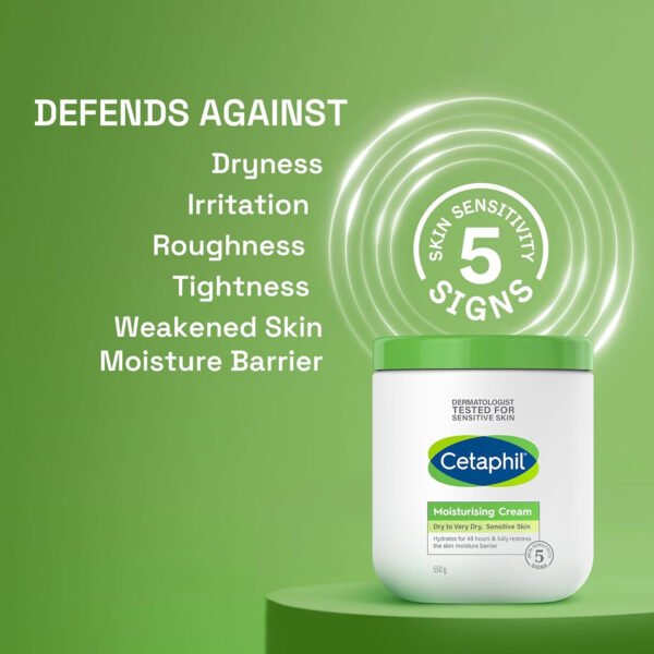 Cetaphil Moisturizing Cream (FACE)- 16 oz - Image 7