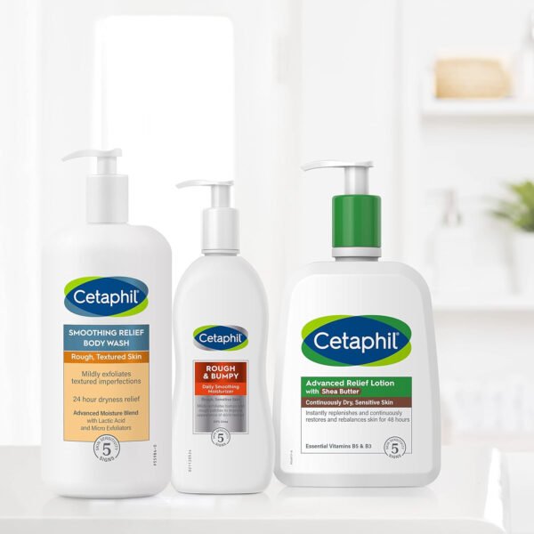 Cetaphil Body Wash by NEW Smoothing Relief Exfoliating Body Wash, Mildy Exfoliates to Smooth Rough, Textured Skin, 24 Hour - Image 21