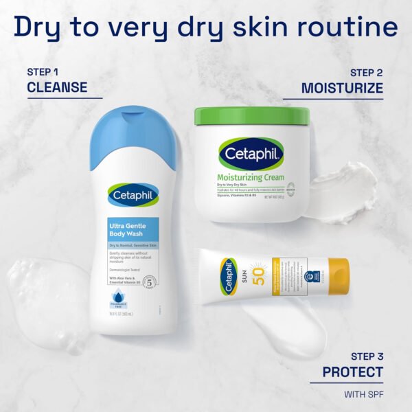 Cetaphil Moisturizing Cream (FACE)- 16 oz - Image 20