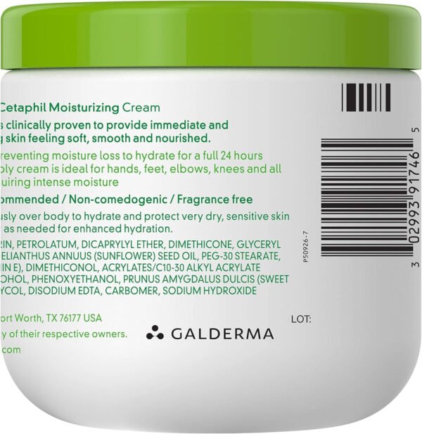 Cetaphil Moisturizing Cream (FACE)- 16 oz - Image 14