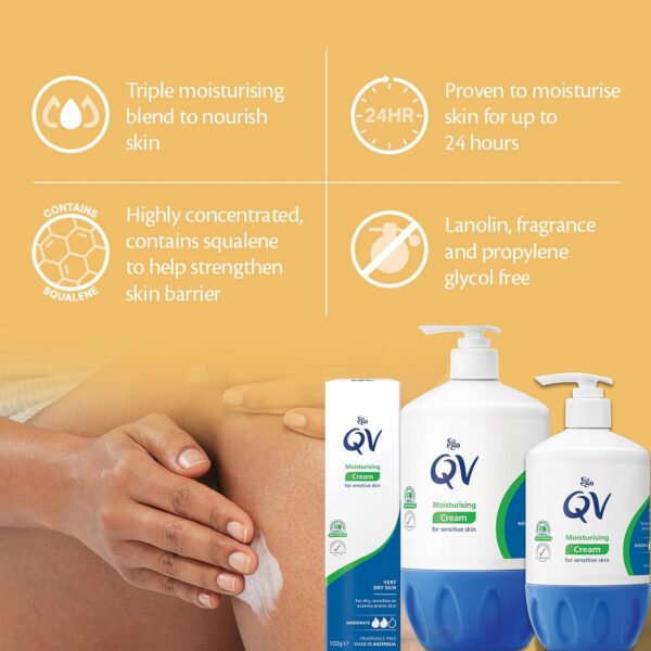 QV Moisturizing Cream for sensitive skin - Image 2