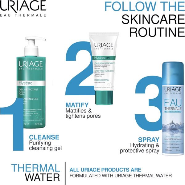 Uriage Hyseac Cleansing Gel, 150 ml - Image 6