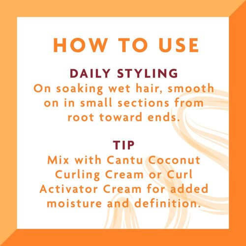 Cantu Shea Butter For Natural Hair Define Shine Custard, 340 Gm, 340g - Image 21