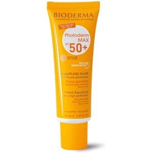 BIODERMA Photoderm Max Water Resistant SPF 50+ Tinted Aquafluid, 40 ml