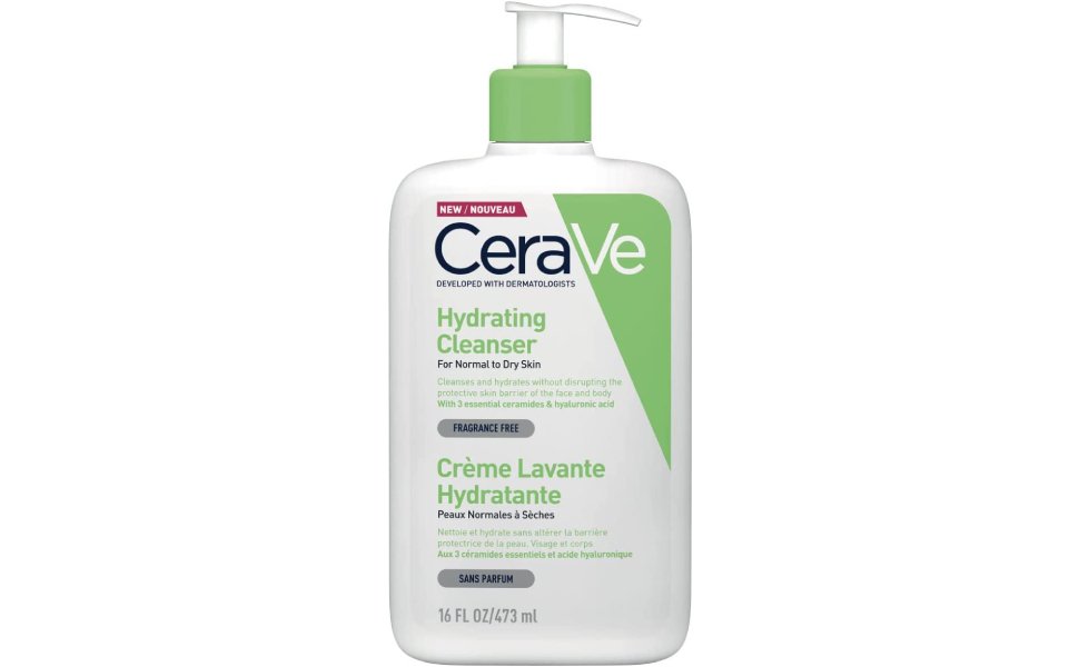 CeraVe Hydrating Cleanser | Face and Body Wash for Normal to Dry skin with Hyaluronic 