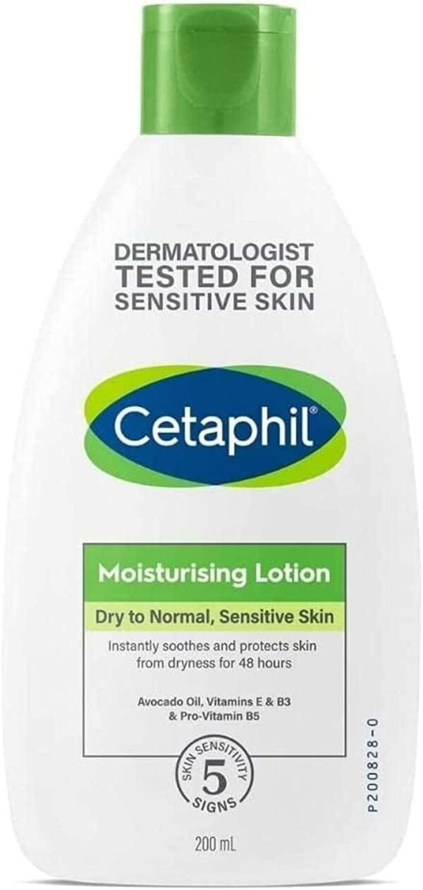Cetaphil Moisturizing Lotion, Face & Body Moisturizer for Men & Women, Normal to Dry Sensitive Skin, Unscented, 236 ML - Image 6