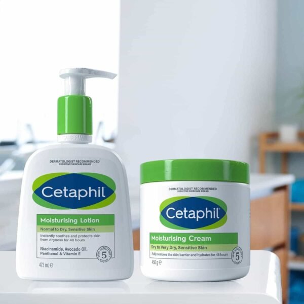 Cetaphil Moisturizing Lotion, Face & Body Moisturizer for Men & Women, Normal to Dry Sensitive Skin, Unscented, 236 ML - Image 14