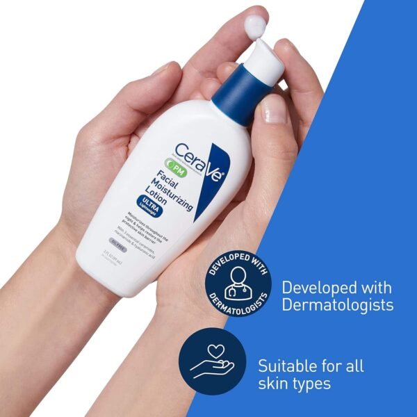 CeraVe Facial Moisturizing Lotion AM SPF 30, 3 oz, Daily Face Moisturizer with SPF, Packaging May Vary, 89 ML - Image 22