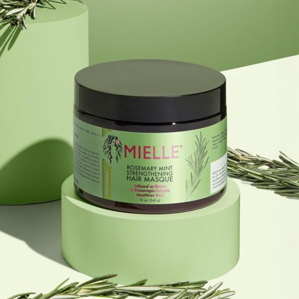 Rosemary Mint Strengthening Hair Mask 340g - Image 5