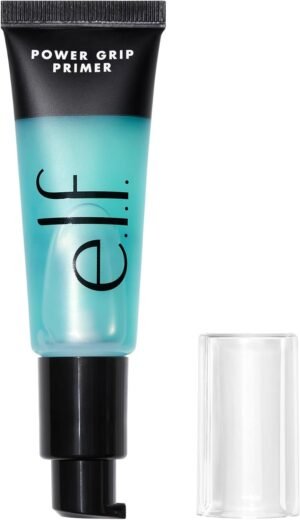 e.l.f. Power Grip Primer, Gel-Based & Hydrating Face Primer For Smoothing Skin & Gripping Makeup, Moisturizes & Primes, 0.811 Fl
