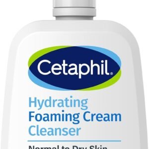 Cetaphil Cream to Foam Face Wash, Hydrating Foaming Cream Cleanser, 8 oz, For Normal to Dry, Sensitive Skin, with Soothing